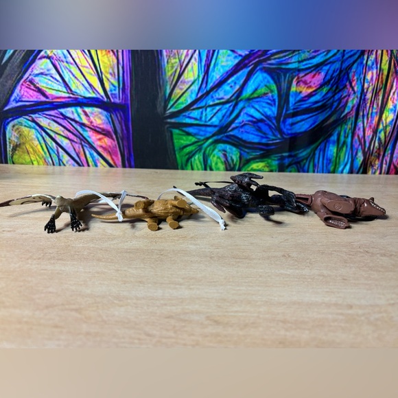 Dinosaur Custom Christmas Ornament Of 4, T-Rex, Triceratops - Picture 6 of 12